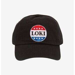 Marvel Dad Cap President Loki Adjustable Strapback Hat Embroider Patch OSFM New